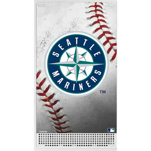 MLB Seattle Mariners Game Ball Xbox Series S Console Skin
